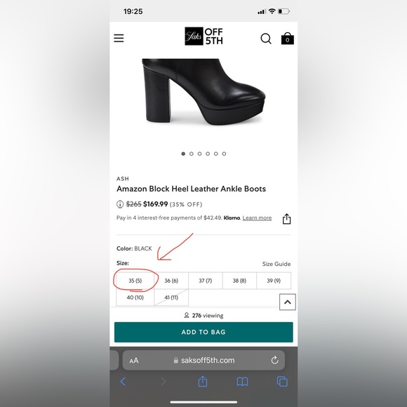 ASH Black, Platform Ankle Boots. - Picture 12 of 12